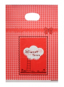  Пакет подарунковий поліетил. "Sweet love" червоний 20 * 30 см 30-6c фото в интернет магазине канц орг