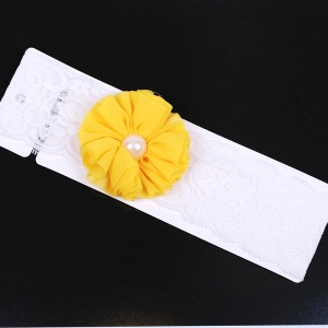  Пов'язка  дитяча  мереживо , жовта квітка  , 331 фото в интернет магазине канц орг
