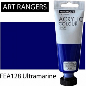 Акрилова фарба "Ultramarine blue" пласт туб, 75мл, FEA128--KR46 фото в интернет-магазине Канц орг