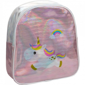  Рюкзак дитячий силікон. "Голограма" 27 * 25 * 8см S18-S22 рожевий фото в интернет магазине канц орг