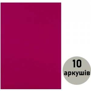  Фоаміран (флексика) темно-рожевий , товщ. 1,7 мм А4 ( 10 арк.) 17A4-057 фото в интернет магазине канц орг
