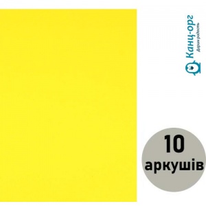  Фоаміран (флексика) світло-жовтий, EVA 2.0±0.1MM А4 (10 арк.)20A4-011 фото в интернет магазине канц орг