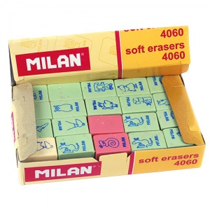  Гумка  MILAN  mix3, 4060 --L62 фото в интернет магазине канц орг
