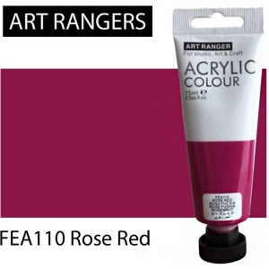  Акрилова фарба "Rose red" пласт туб, 75мл, FEA110 фото в интернет магазине канц орг