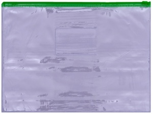  Папка-конверт бігунок, прозора. A4, зелена--p28a фото в интернет магазине канц орг