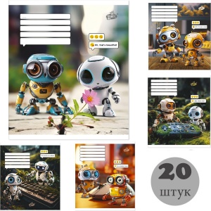  Уч Зошит 24арк== лінія "Бріск" ТВ-109 №2428 Роботи (набір 20 шт.)--76304 фото в интернет магазине канц орг
