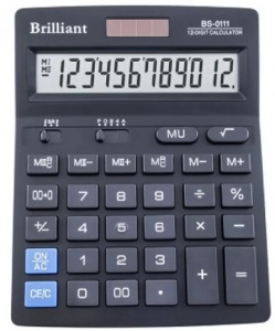  Калькулятор Brilliant BS-0111 настол.12-разр,2 пам.99*133 фото в интернет магазине канц орг