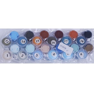  Акрилові фарби (набір) спайка 24 кольори  по 2 мл OTG6056 фото в интернет магазине канц орг