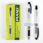  Ручка масляна "Piano" "Maxriter" чорна, PT-335--sh38 фото в интернет магазине канц орг