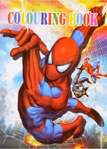  Розфарбовка з наклейками "Людина паук", A4 Y-003 фото в интернет магазине канц орг