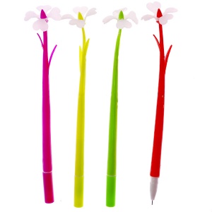  Ручка "Flower" змінює колір на сонці, гелев., синя, DSCN0285 фото в интернет магазине канц орг