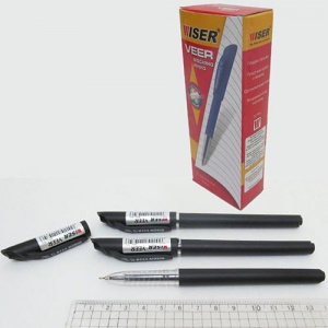  Ручка масляна Wiser "Veer" 0,7мм (10км) чорна фото в интернет магазине канц орг