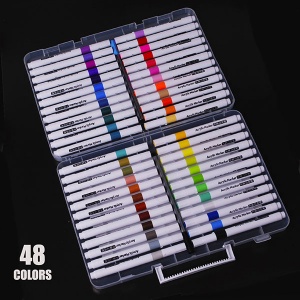  Набір акрилових маркерів 48 кольорів 206A--76268 фото в интернет магазине канц орг