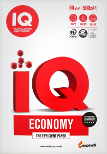  Папір білий "IQ ECONOMY+", А4, 80г/м2,  500 арк. фото в интернет магазине канц орг