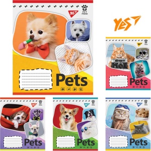  Уч Зошит 18арк# кл."YES"/765381/ "Pets shoot" фото в интернет магазине канц орг