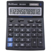  Калькулятор Brilliant BS-0222 настол.12-разр,2 пам.140*176 фото в интернет магазине канц орг