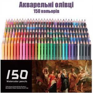  Олівці кольорові "Watercolor" 150шт., QB-05885-150--KD109 фото в интернет магазине канц орг