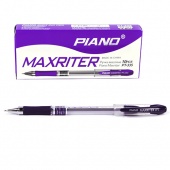  Ручка масляна "Piano" "Maxriter" фіолетова, PT-335 фото в интернет магазине канц орг