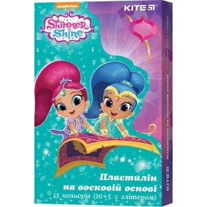  Пластилін восковий "Kite" 15кол. 225гр /SH19-087/ "SH"---PL81 фото в интернет магазине канц орг