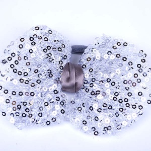  Резинка срібний бант  598-2 фото в интернет магазине канц орг