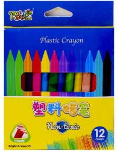  Крейда пластик. воскова  Crayons, набір 12 кол.,DSCN3833-12--73221 фото в интернет магазине канц орг