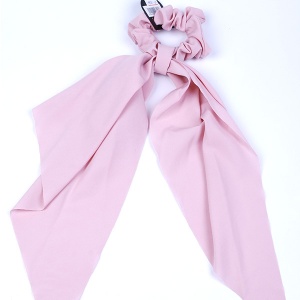  Резинка твілі з длінними хвостиками , світло-рожева 460-7 фото в интернет магазине канц орг