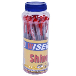  Ручка масл. Wiser "SHINE" 0,6мм, ЧЕРВОНА--sh425 фото в интернет магазине канц орг