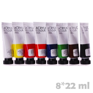  Акрилові фарби "Art ranger" 8 кольор.*22мл,32KRFEA0822-R фото в интернет магазине канц орг