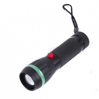 Ліхтарик ручний Лінза MX 01, пластик, 12,5 см, 1 LED фото в интернет-магазине Канц орг