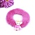  Резинка для волосся , штучне хутро , рожевий ведмедик  В154-3 фото в интернет магазине канц орг