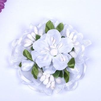 Заколка-уточка, квітка біла 178 фото в интернет-магазине Канц орг