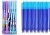  Набір: Ручки пиши-стирай сині"Kitty" (12шт)+ стрижні 40 (шт)  фото в интернет магазине канц орг
