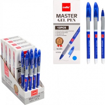 Ручка гель. CL "Master" 0.5мм синя, CL-1801 фото в интернет-магазине Канц орг