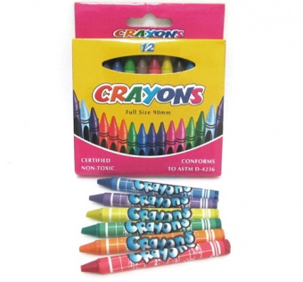 Крейда воскова Crayons, набір 12 кол. 8496-12 фото в интернет-магазине Канц орг