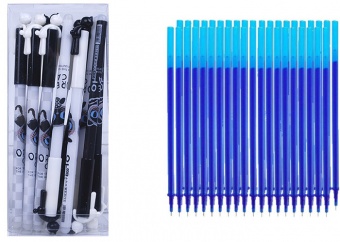 Набір: Ручки пиши-стирай сині GP-5928 (12шт)+ стрижні 40шт. фото в интернет-магазине Канц орг