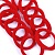  Резинка нейлон , червона  422-2 фото в интернет магазине канц орг