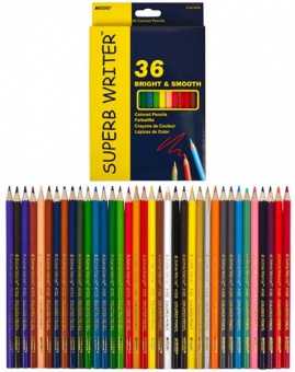 Олівці кольорові "Marсo" 4100-36CB, 36 кол..--302 фото в интернет-магазине Канц орг