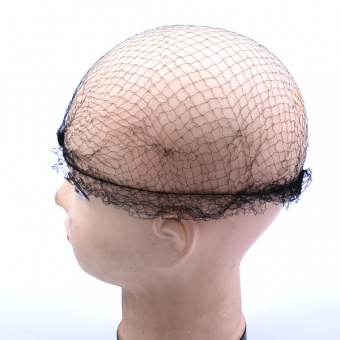 Сітка-павутинка для волосся чорна, А236 фото в интернет-магазине Канц орг