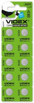 Батарейка годинна Videx AG 13 (LR44) фото в интернет-магазине Канц орг