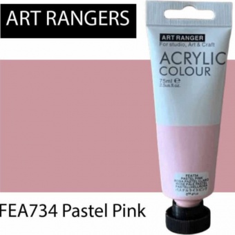 Акрилова фарба "Pastel Pink" пласт туб, 75мл, FEA734--KR34 фото в интернет-магазине Канц орг