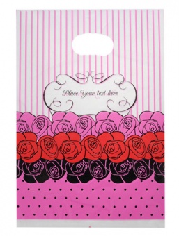 Пакет подарунковий поліетил. "Троянди" 20 * 30 см 30-4 фото в интернет-магазине Канц орг