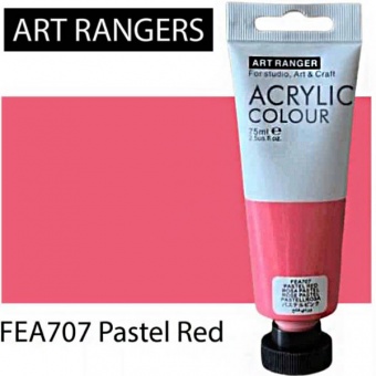 Акрилова фарба "Pastel Red" пласт туб, 75мл, FEA707--KR42 фото в интернет-магазине Канц орг