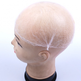 Сітка-павутинка для волосся біла , А236-1 фото в интернет-магазине Канц орг