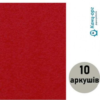 Фоаміран (флексика) махр. (плюшевий) червон.,товщ. 2мм А4 (10 арк) 5098-20 фото в интернет-магазине Канц орг