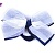  Резинка синьо-білий бант великий 12.5 см  586-1 фото в интернет магазине канц орг