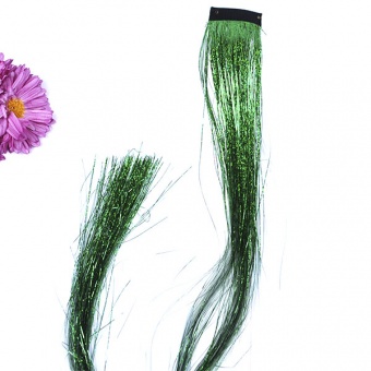 Прикраса  для волосся дощик , зелений 638-1 фото в интернет-магазине Канц орг