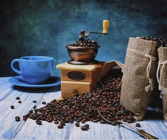 Картина за номерами  на дереві 40*50 "Зерна кави" RAD3335 фото в интернет-магазине Канц орг