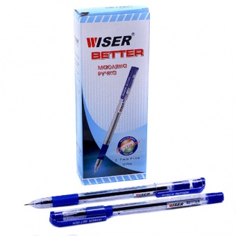 Ручка масляна Wiser "Better" 0,7мм синя--sh259a фото в интернет-магазине Канц орг