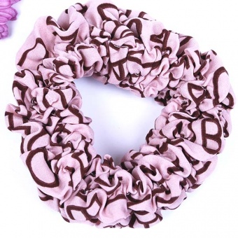 Резинки для волосся об'ємні букви рожеві , 242-4 фото в интернет-магазине Канц орг