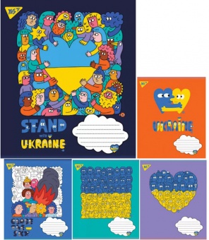 Уч Зошит 48арк== лінія "YES" /766235/ "Ukraine"--76028 фото в интернет-магазине Канц орг